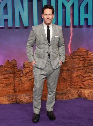 Guests arrive at the Ant-Man and the Wasp: Quantumania premiere in Waterloo, London.

Pictured: Paul Rudd
Ref: SPL5523018 160223 NON-EXCLUSIVE
Picture by: Grant Buchanan / SplashNews.com

Splash News and Pictures
USA: +1 310-525-5808
London: +44 (0)20 8126 1009
Berlin: +49 175 3764 166
photodesk@splashnews.com

World Rights