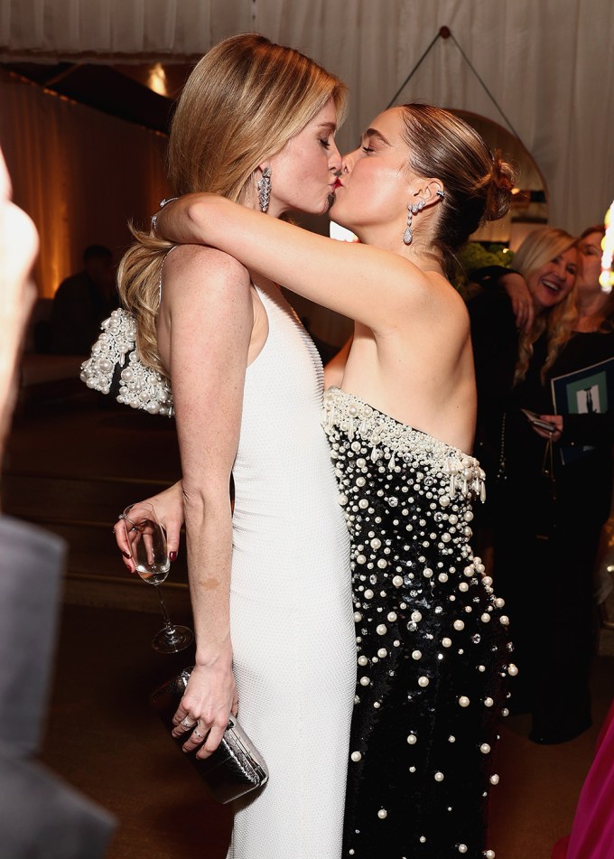 Meghann Fahy and Haley Lu Richardson Kiss