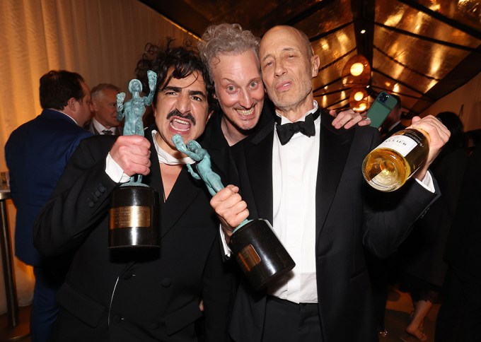 Francesco Zecca, Bruno Gouery and Jon Gries