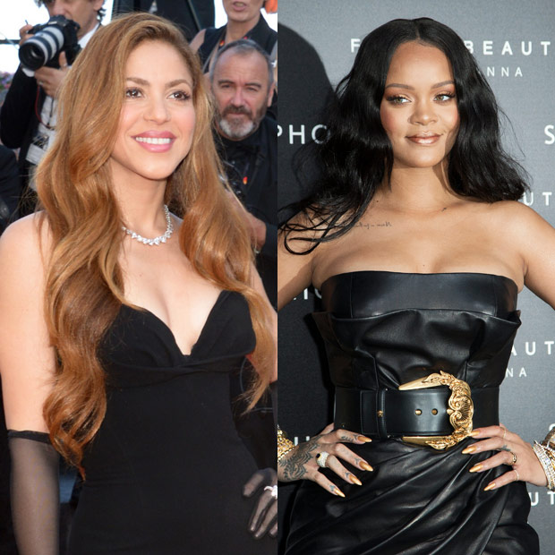 Shakira and Rihanna 