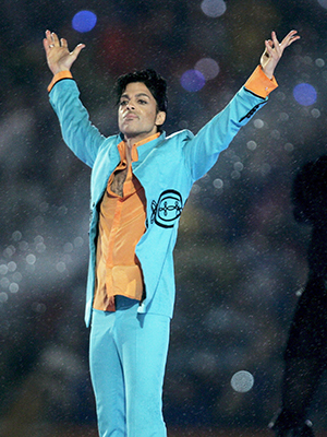 Recording Artist Prince Performs During the Halftime Show of Super Bowl Xli in Miami Florida Sunday 04 February 2007 the Indianapolis Colts Play the Chicago Bears
Usa American Football Super Bowl - Feb 2007