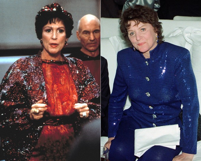 Majel Barrett as Lwaxana Troi