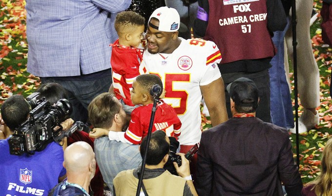 Chris Jones Celebrates