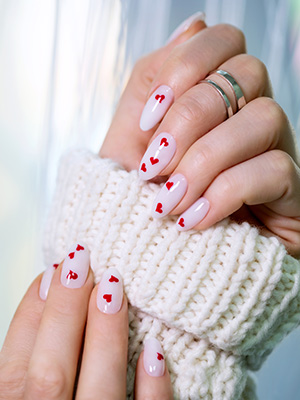 v-day nails