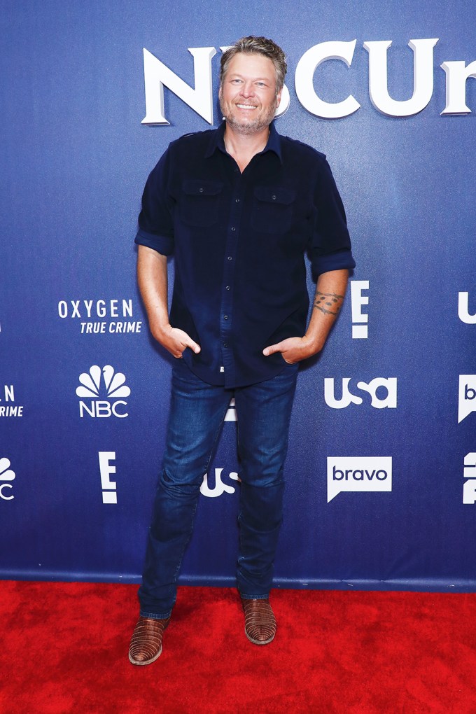 Blake Shelton at NBC Upfronts