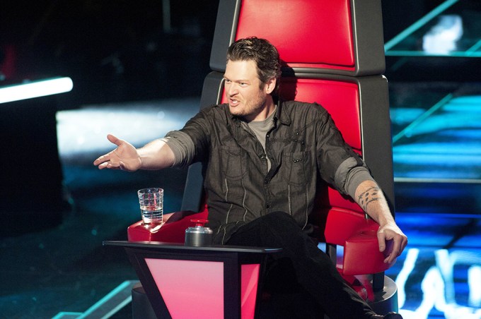 Blake Shelton on ‘The Voice’ in 2010