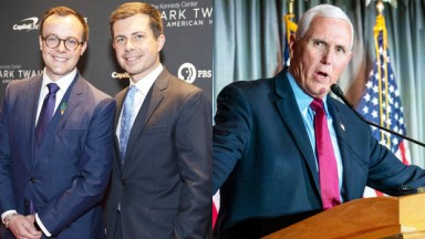 pete chasten buttigieg, mike pence