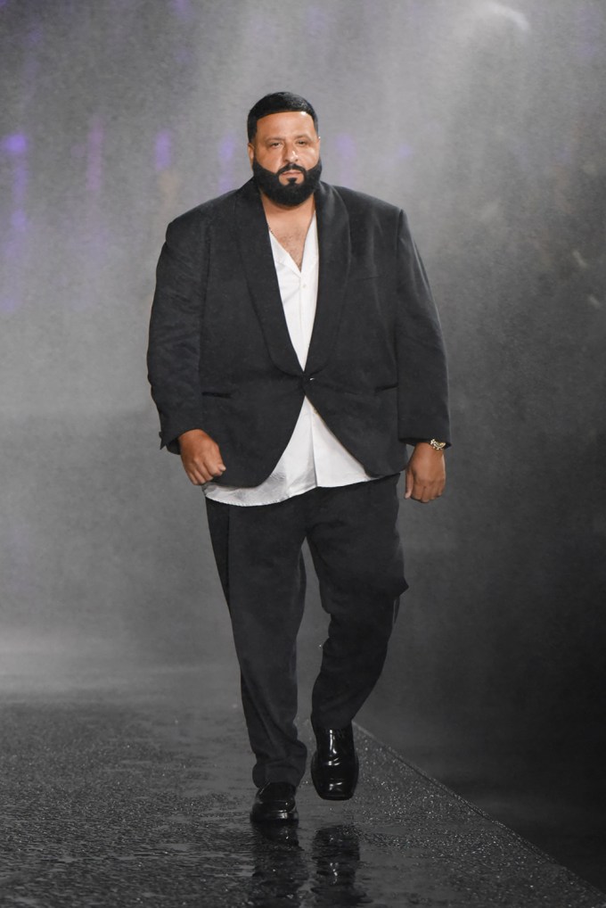 DJ Khaled On The Runway