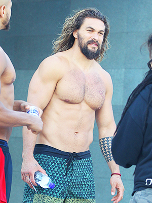 Jason Momoa Shirtless