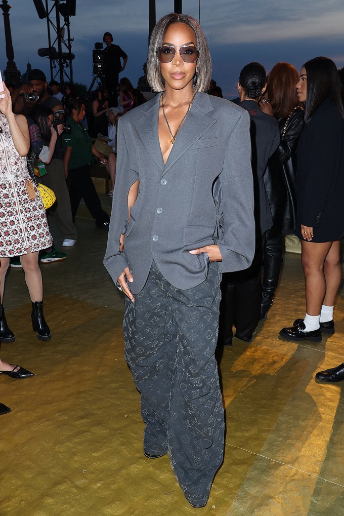 Kelly Rowland at the Louis Vuitton show