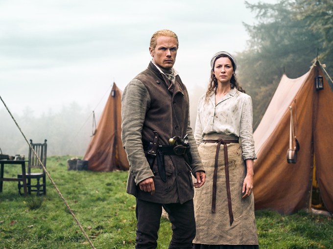 Sam Heughan & Caitriona Balfe