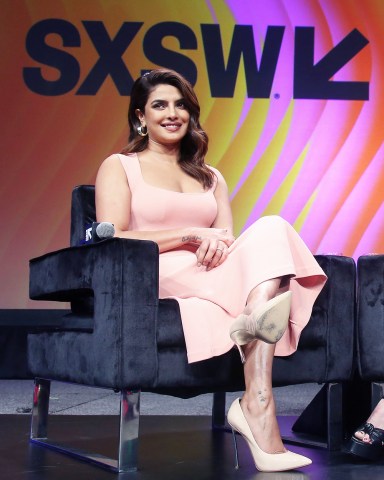 Priyanka Chopra gives a keynote during the South by Southwest Film Festival, in Austin, Texas2023 SXSW - "Priyanka Chopra", Austin, United States - 10 Mar 2023