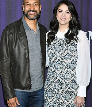 Keegan-Michael Key and Cecily Strong