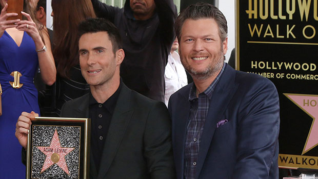 Adam Levine and Blake Shelton