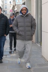 Adam Sandler having a stroll during Paris Fashion Week. 06 Mar 2022 Pictured: Adam Sandler. Photo credit: Spread Pictures / MEGA TheMegaAgency.com +1 888 505 6342 (Mega Agency TagID: MEGA834982_005.jpg) [Photo via Mega Agency]