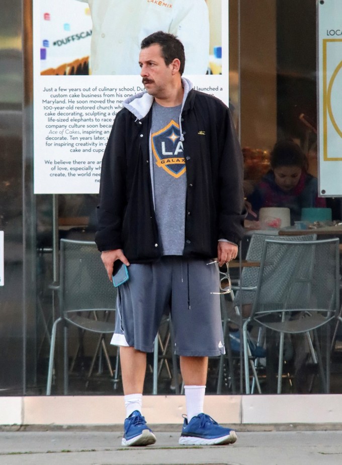 Adam Sandler at Duffy’s Cake Mix