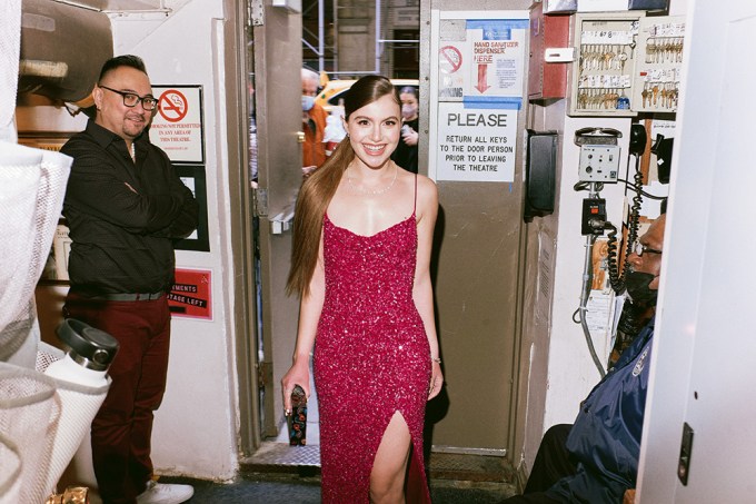 Sami Gayle at ‘Bad Cinderella’s Opening Night on Broadway