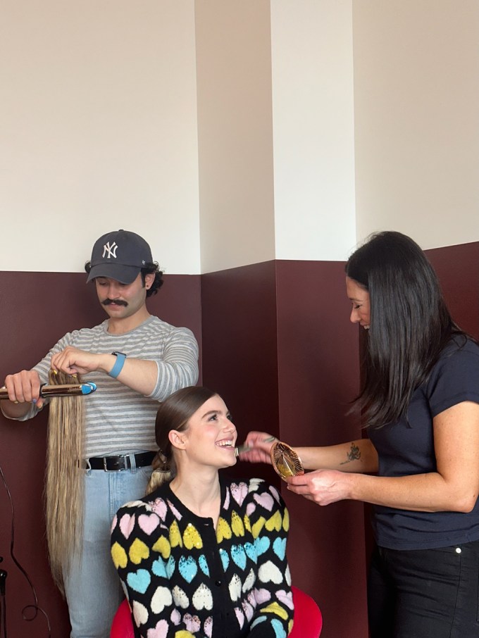 Sami Gayle Gets Ready at the CIVILIAN Hotel