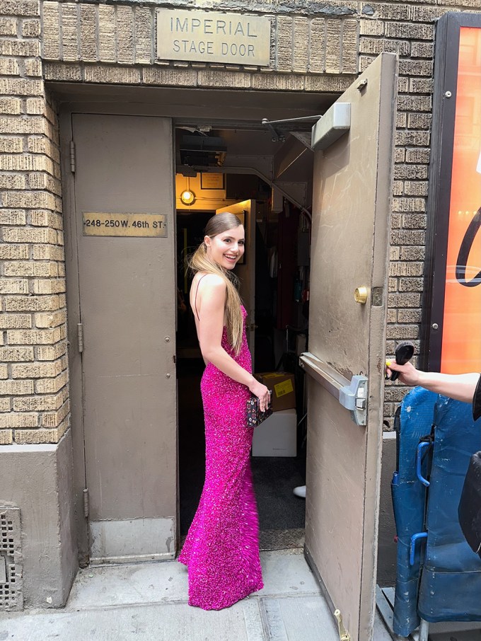 Backstage at the Imperial Theater