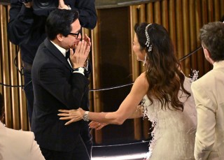 Ke Huy Quan and Michelle Yeoh
95th Annual Academy Awards, Show, Los Angeles, California, USA - 12 Mar 2023