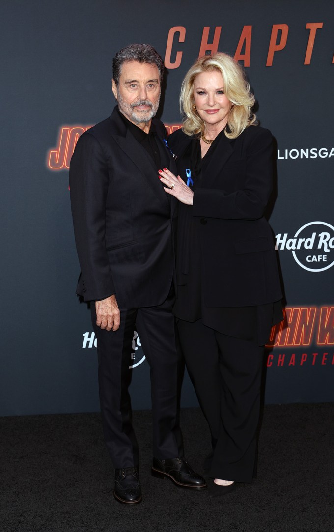 Ian McShane and Gwen Humble