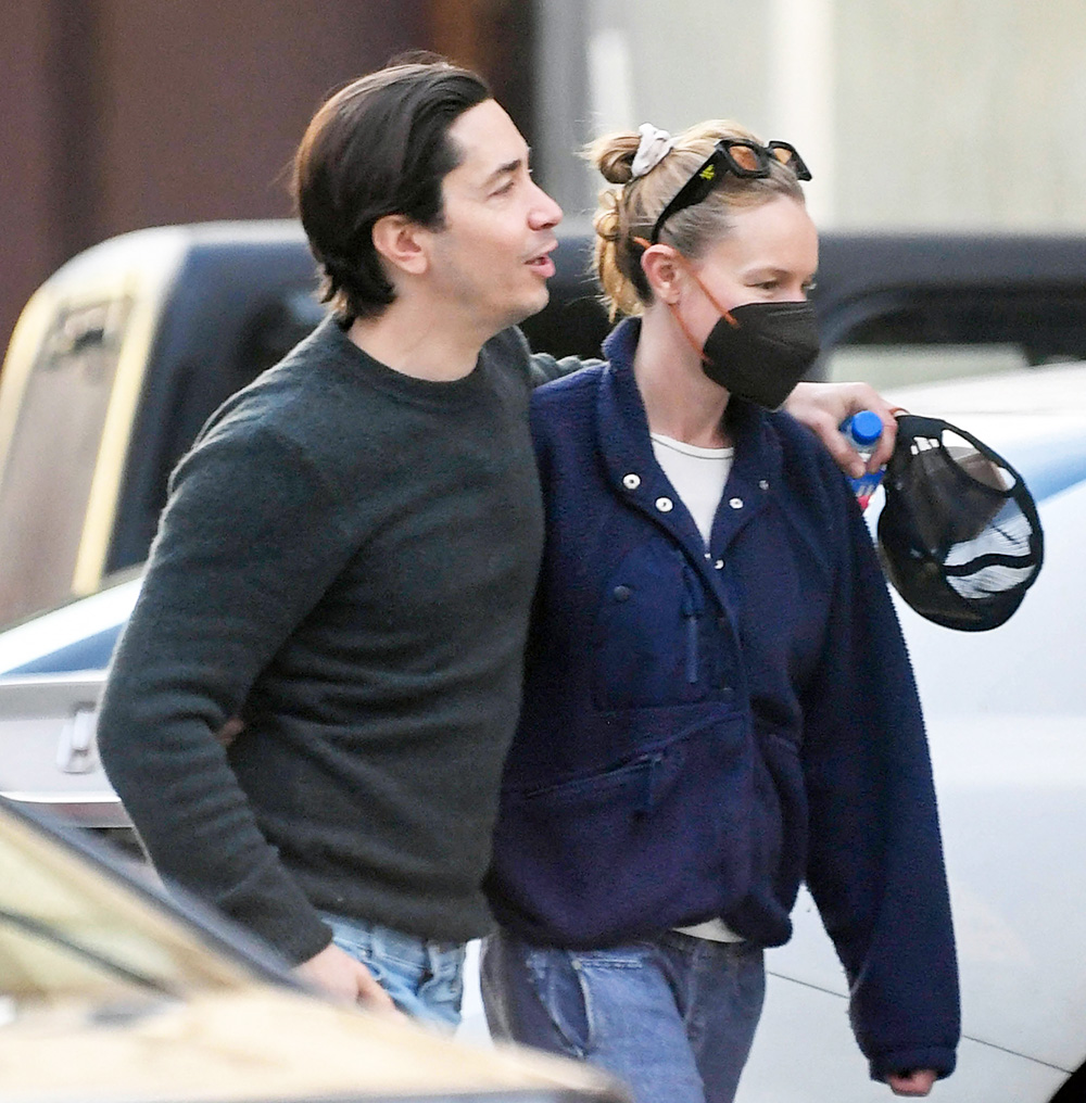 EXCLUSIVE: Kate Bosworth and her beau Justin Long step out in Pasadena after sparking engagement rumors over the weekend