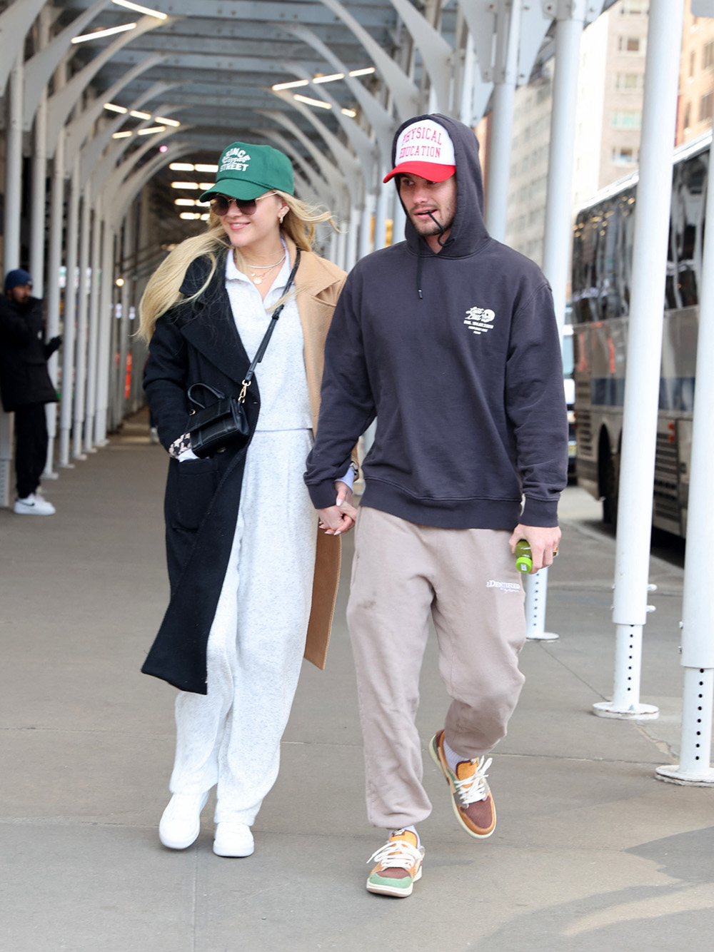 EXCLUSIVE: Kelsea Ballerini is all smiles on a romantic stroll in NYC with new beau Chase Stokes ahead of her big SNL gig.