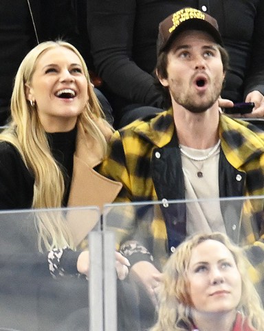 Kelsea Ballerini, Chase Stokes
Kelsea Ballerini, Chase Stokes attend New York Rangers game, New York, USA - 02 Mar 2023