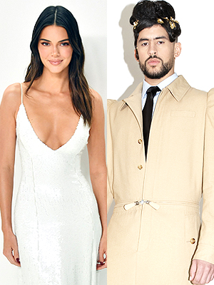 kendall and bad bunny kiss