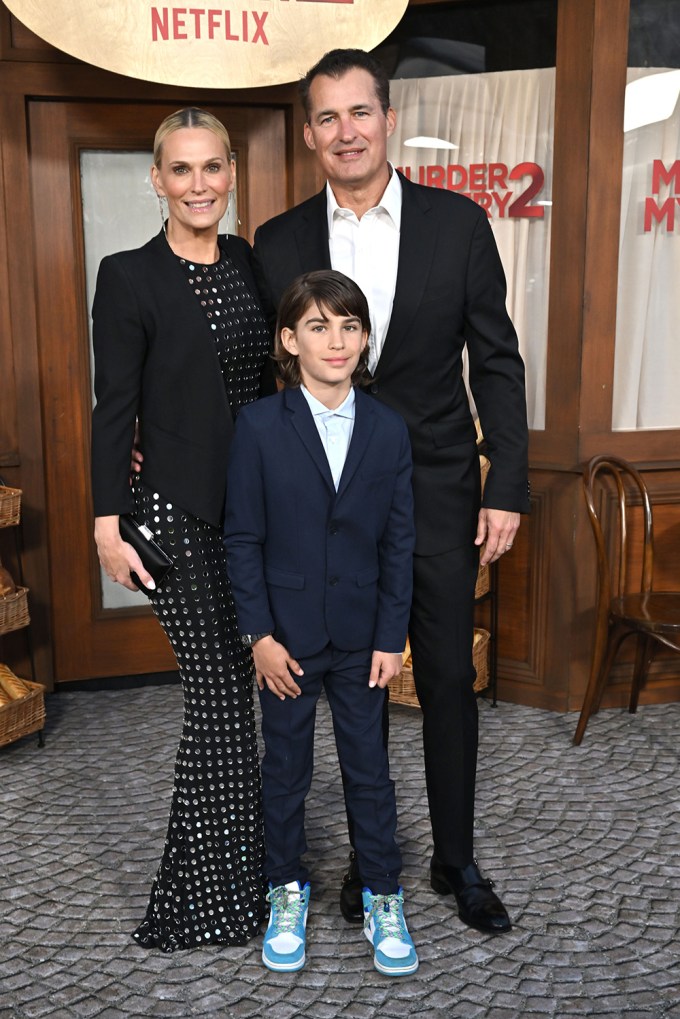 Molly Sims, Scott Stuber & son Brooks