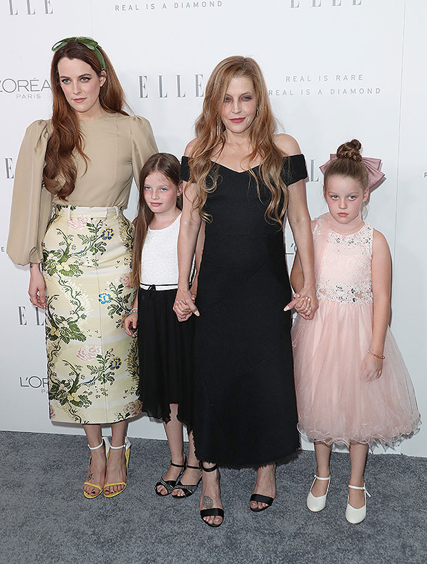 Riley Keough, Lisa Marie Presley, Finley, Harper