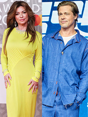 Shania Twain, Brad Pitt