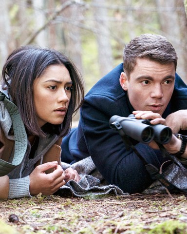 The Night Agent. (L to R) Luciane Buchanan as Rose Larkin, Gabriel Basso as Peter Sutherland in episode 103 of The Night Agent. Cr. Dan Power/Netflix © 2023