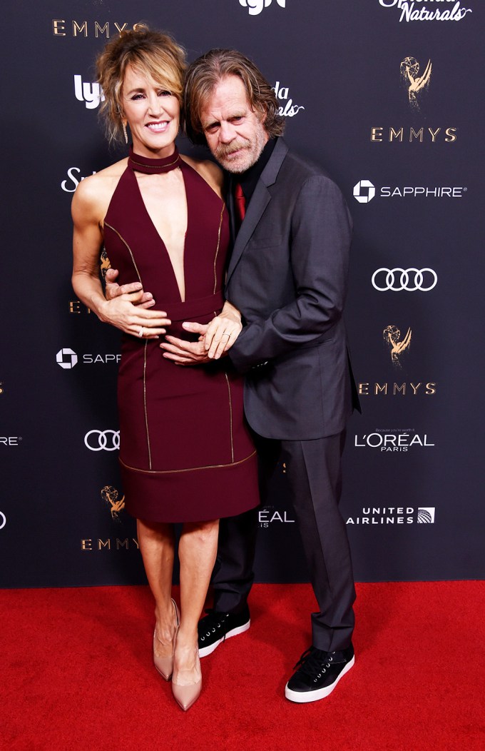 Felicity Huffman & William H. Macy At The 2017 Emmys