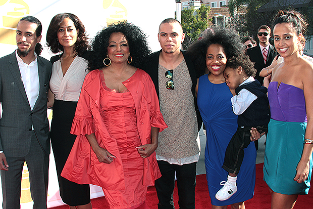 Diana Ross family