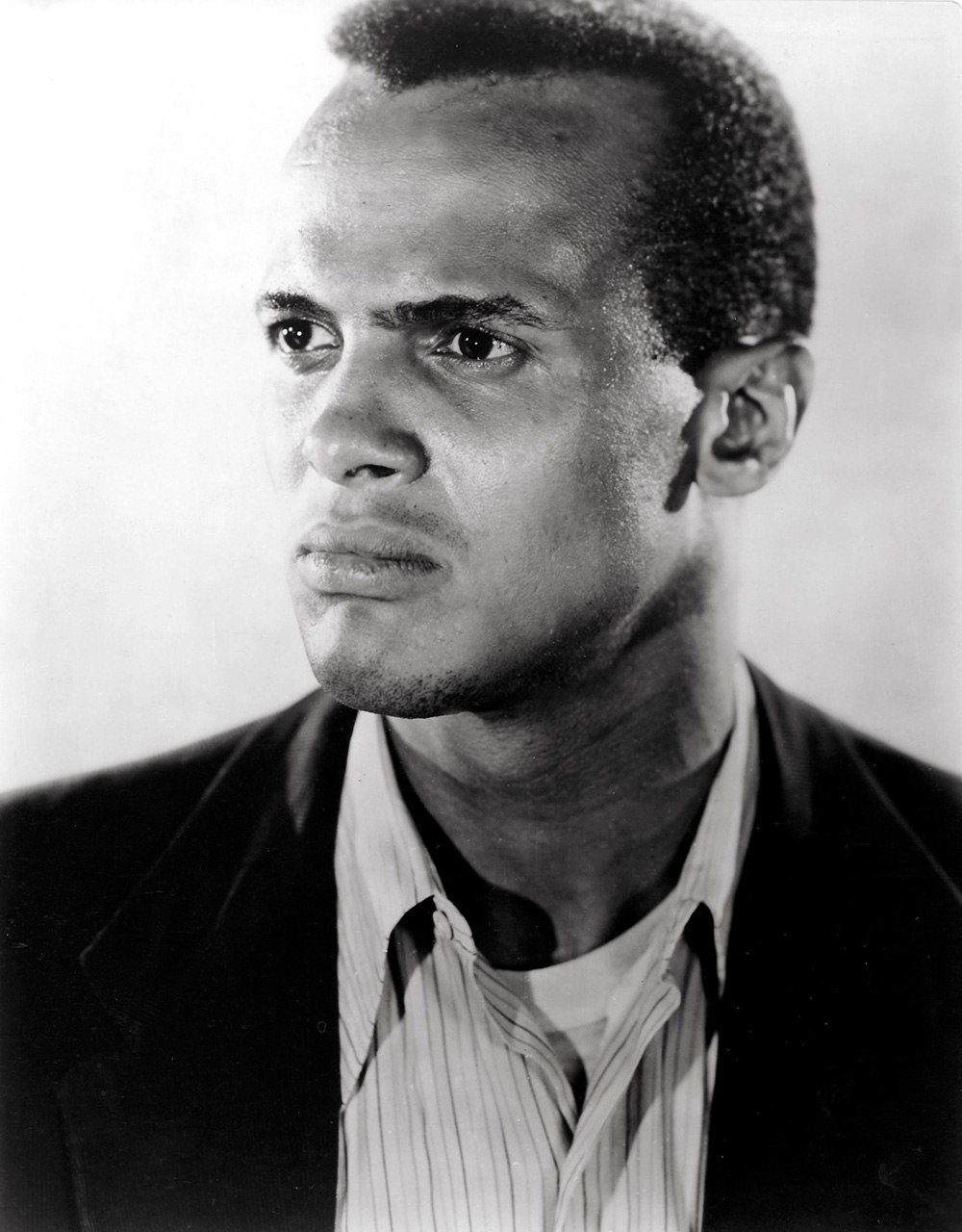 Editorial use only. No book cover usage.Mandatory Credit: Photo by 20th Century Fox/Kobal/Shutterstock (5885284q)Harry BelafonteCarmen Jones - 1954Director: Otto Preminger20th Century FoxUSAFilm PortraitMusical