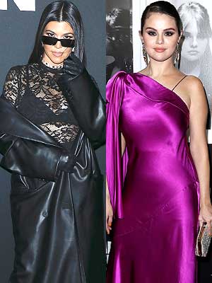 Kourtney Kardashian Selena Gomez