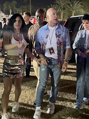 Lauren Sanchez, Jeff Bezos