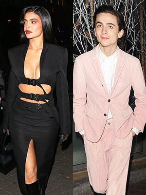 Kylie Jenner and Timothee Chalamet