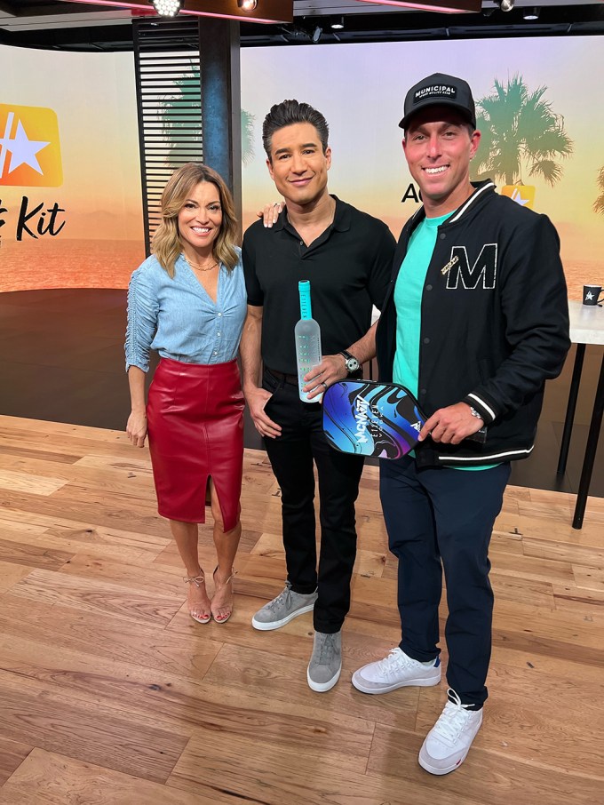 Mario Lopez & Kit Hoover