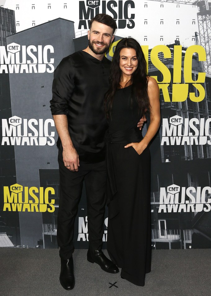 Sam Hunt & Hannah Lee Fowler At CMT Music Awards