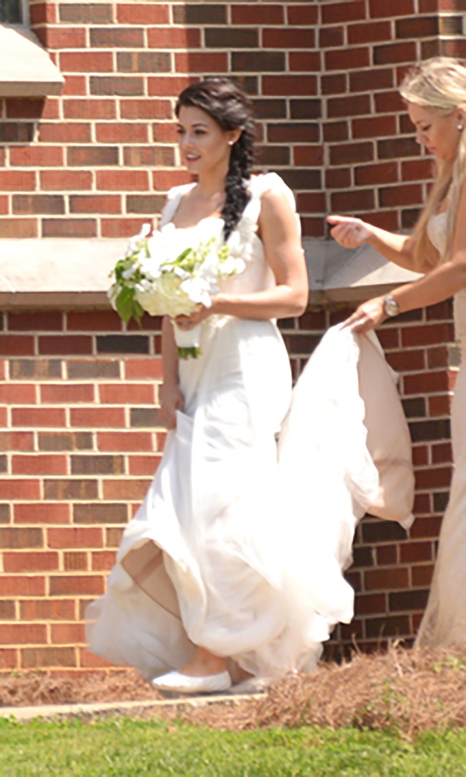 Hannah Lee Fowler On Her Wedding Day