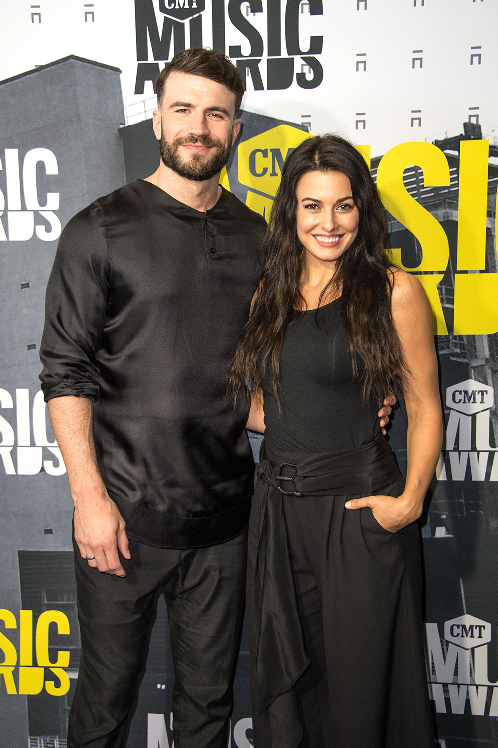 Sam Hunt and Hannah Lee Fowler
CMT Music Awards, Arrivals, Nashville, USA - 07 Jun 2017