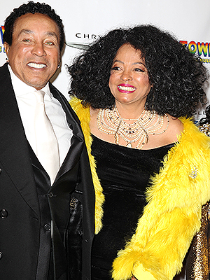 Smokey Robinson and Diana Ross