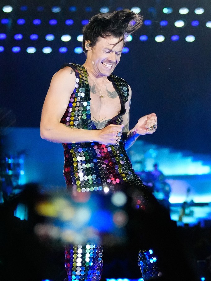 Harry Styles performs at Coachella 2022