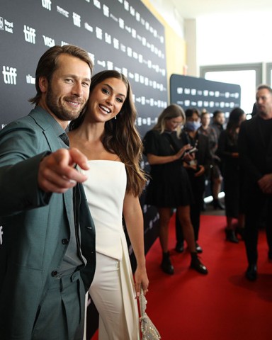 Glen Powell and Gigi Pari
'Devotion' premiere, Toronto International Film Festival, Canada - 12 Sep 2022