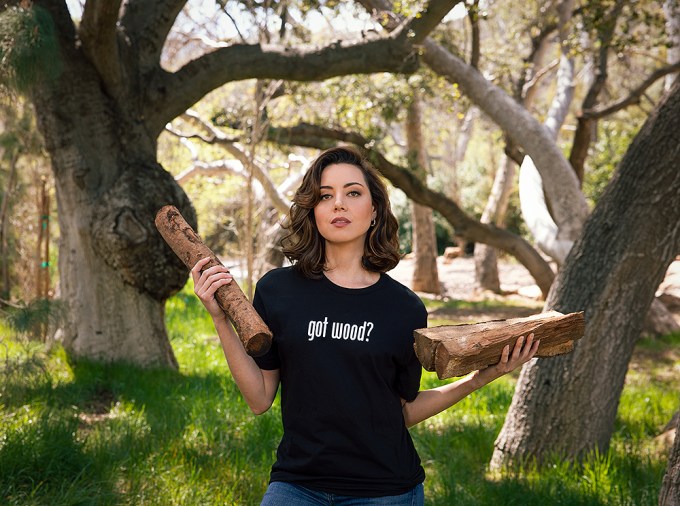 Aubrey Plaza Launches Wood Milk