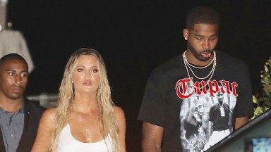 Khloe Kardashian and Tristan Thompson