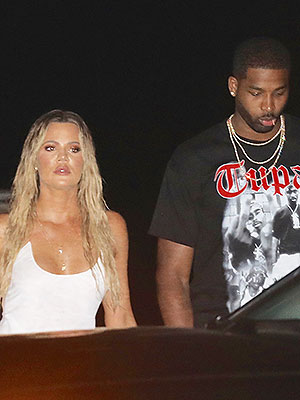 Khloe Kardashian and Tristan Thompson
