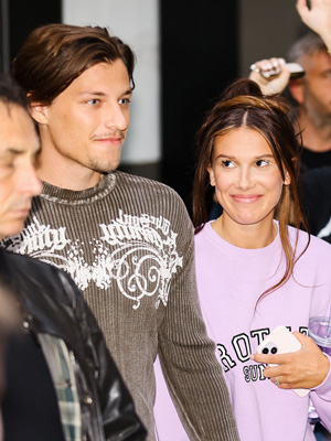 Millie Bobby Brown and Jake Bongiovi